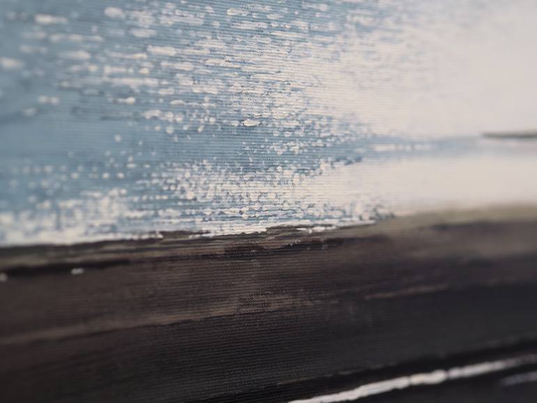 Original Abstract Landscape Painting by Grzegorz Wojcik