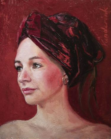 Original Conceptual Portrait Paintings by Antoinette Vunderink