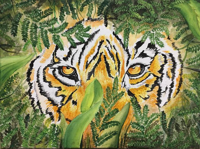 easy tiger painting