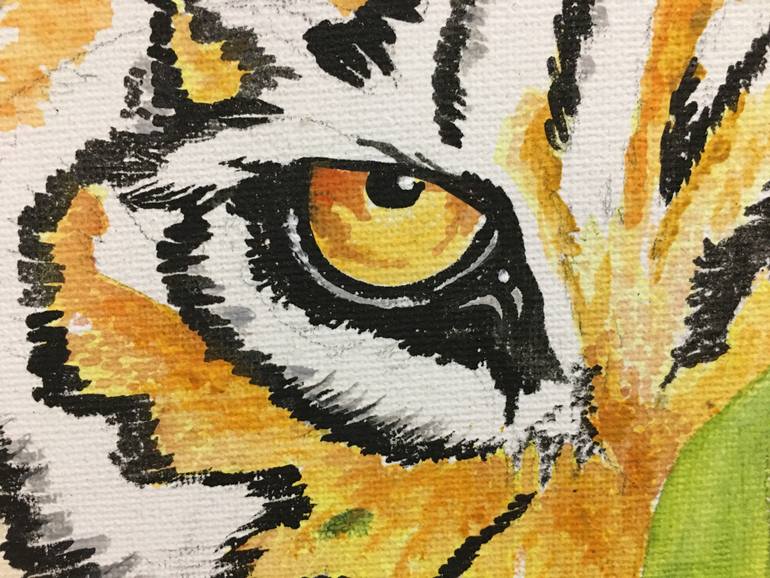 Original Illustration Animal Painting by David Slater