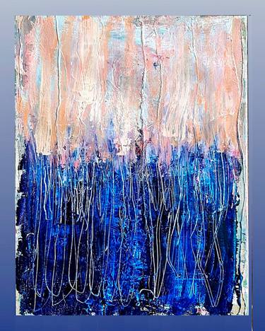 Original Abstract Expressionism Abstract Paintings by Roberto Perez
