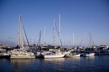 Saatchi Art Artist Jade Zheng; Photography, “Yachts in Harbor - Limited Edition of 50” #art
