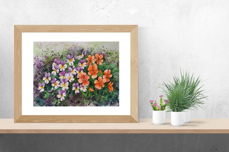 Original Other Floral Painting by Elena Shichko