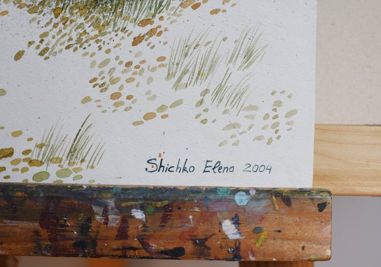 Original Fine Art Nature Painting by Elena Shichko