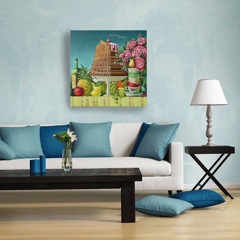 Original Realism Fantasy Painting by Elena Shichko