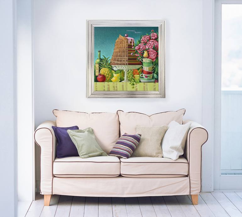 Original Realism Fantasy Painting by Elena Shichko