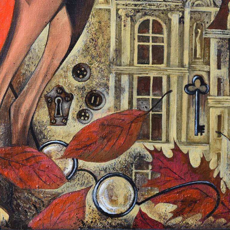 Original Figurative Animal Painting by Elena Shichko