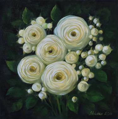 White roses thumb