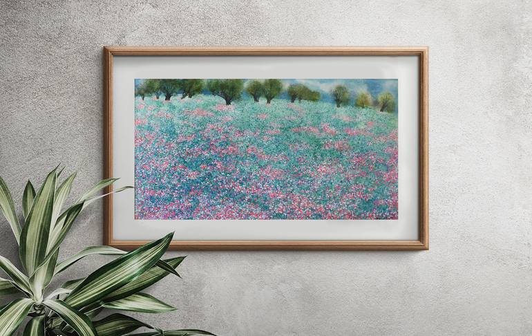 Original Fine Art Landscape Painting by Elena Shichko