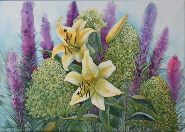 Original Fine Art Nature Paintings by Elena Shichko