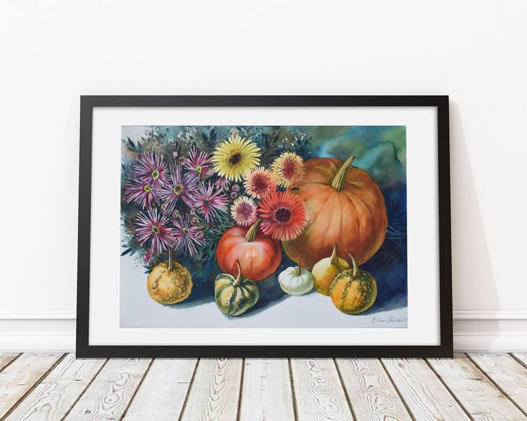 Original Fine Art Food Painting by Elena Shichko