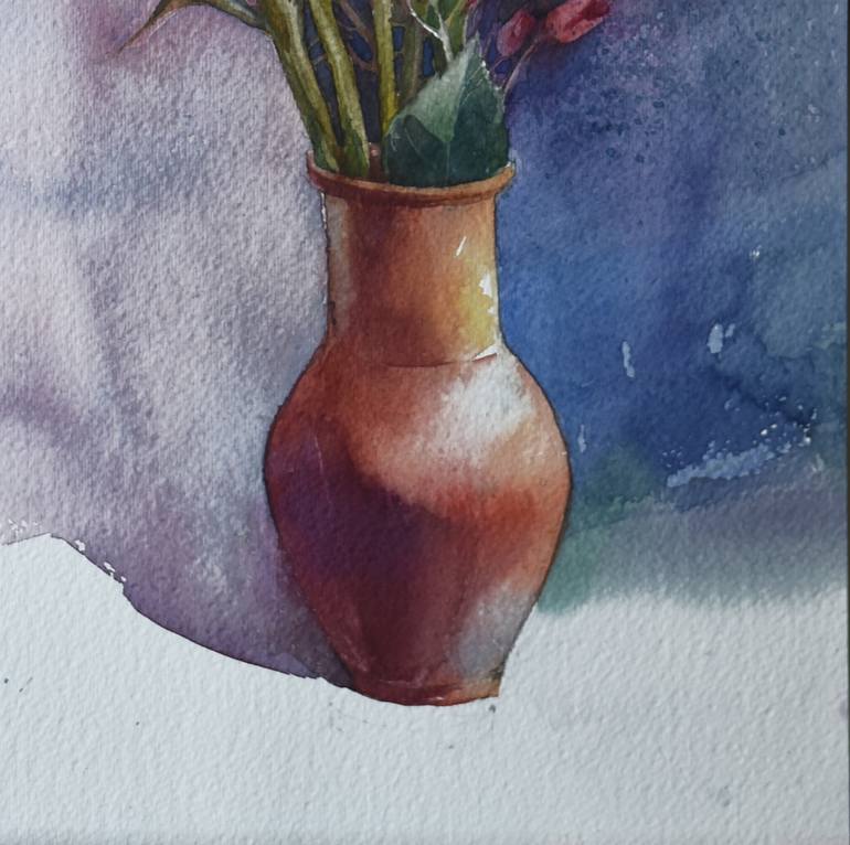 Original Illustration Still Life Painting by Elena Shichko