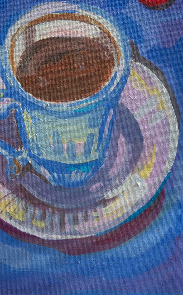Original Realism Food & Drink Painting by Arina Cazac