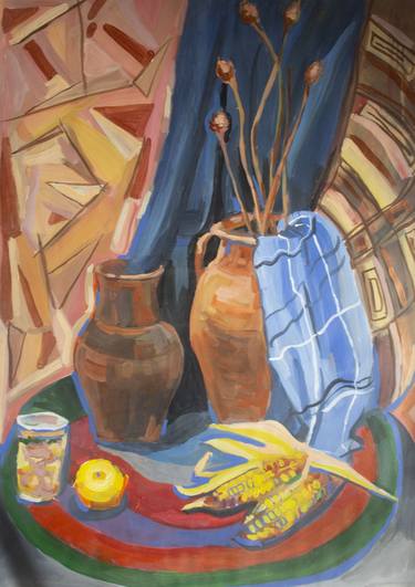 Original Illustration Food & Drink Painting by Arina Cazac