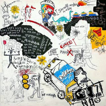 Original Graffiti Paintings by question marker