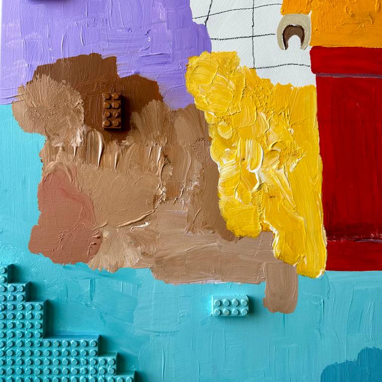 Original Contemporary Humor Painting by Question Marker