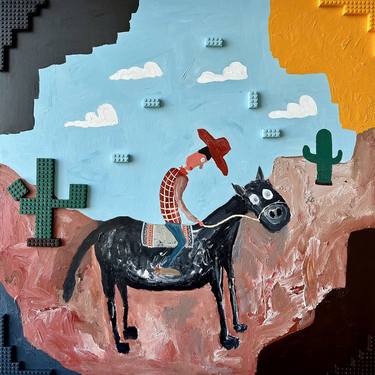 Original Figurative Horse Paintings by question marker