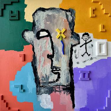 Original Contemporary Children Paintings by question marker
