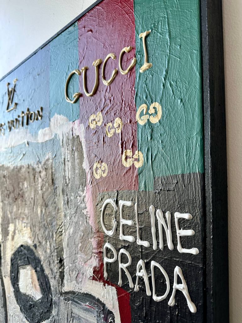 Original Contemporary Fashion Painting by Question Marker