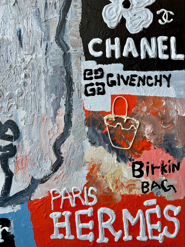 Original Contemporary Fashion Painting by Question Marker