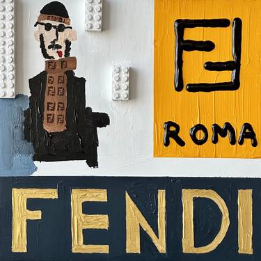 Original Contemporary Fashion Painting by Question Marker