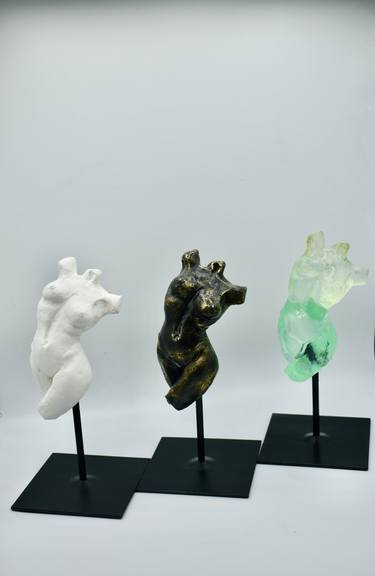 Original Figurative Body Sculpture by Shlomit Saar Cohen