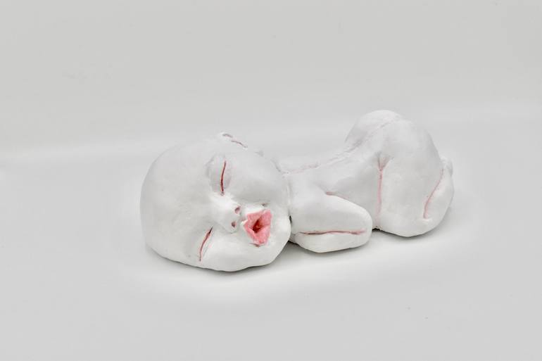 Original Children Sculpture by Shlomit Saar Cohen