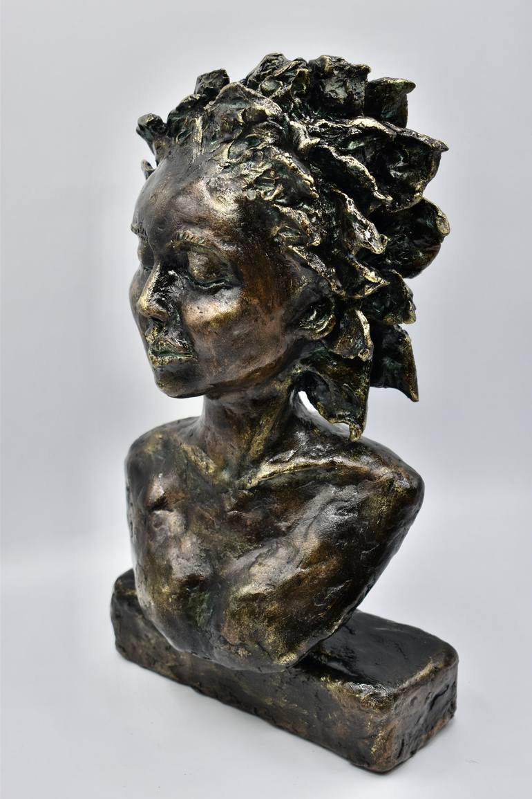 Original Fine Art Women Sculpture by Shlomit Saar Cohen