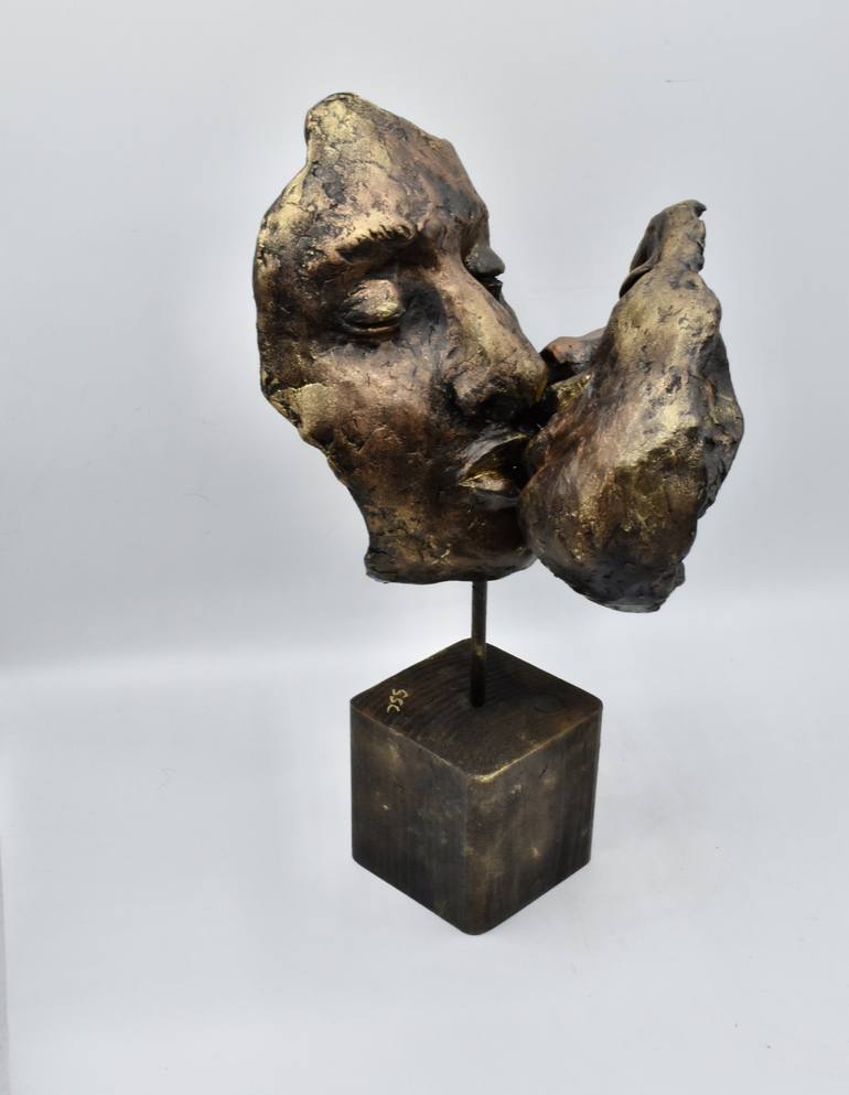 Original Expressionism People Sculpture by Shlomit Saar Cohen