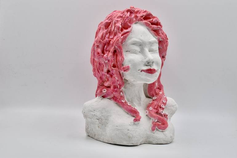 Original Figurative Women Sculpture by Shlomit Saar Cohen