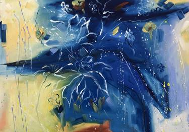 Print of Abstract Expressionism Abstract Paintings by Silvia Pott
