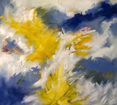 Original Abstract Expressionism Abstract Painting by Silvia Pott