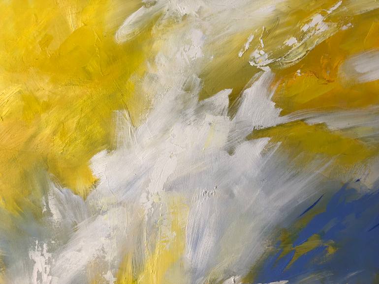 Original Abstract Expressionism Abstract Painting by Silvia Pott