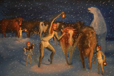 Original Seasons Painting by Bianca Davis