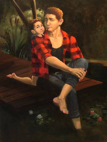 Original Realism Family Paintings by Bianca Davis