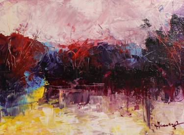 Original Expressionism Landscape Paintings by Isabella Sunday