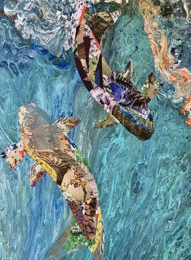 Original Fine Art Fish Paintings by Isabella Sunday