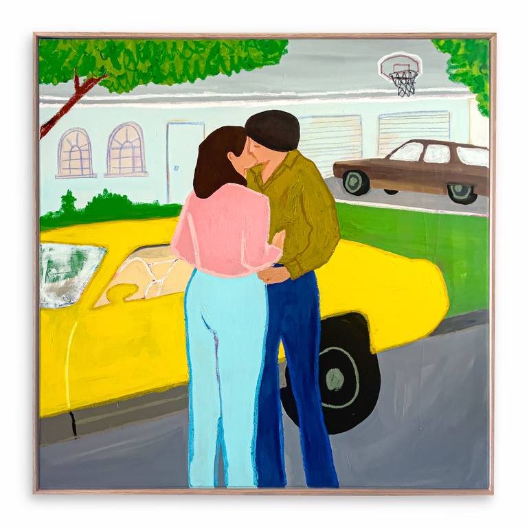 Original Contemporary People Painting by Kasia Frankowicz