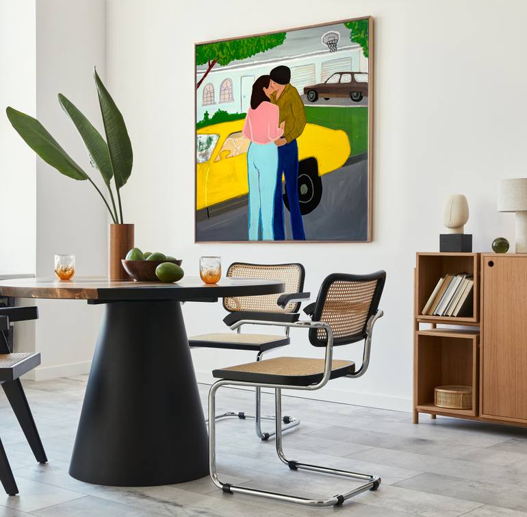 Original Contemporary People Painting by Kasia Frankowicz