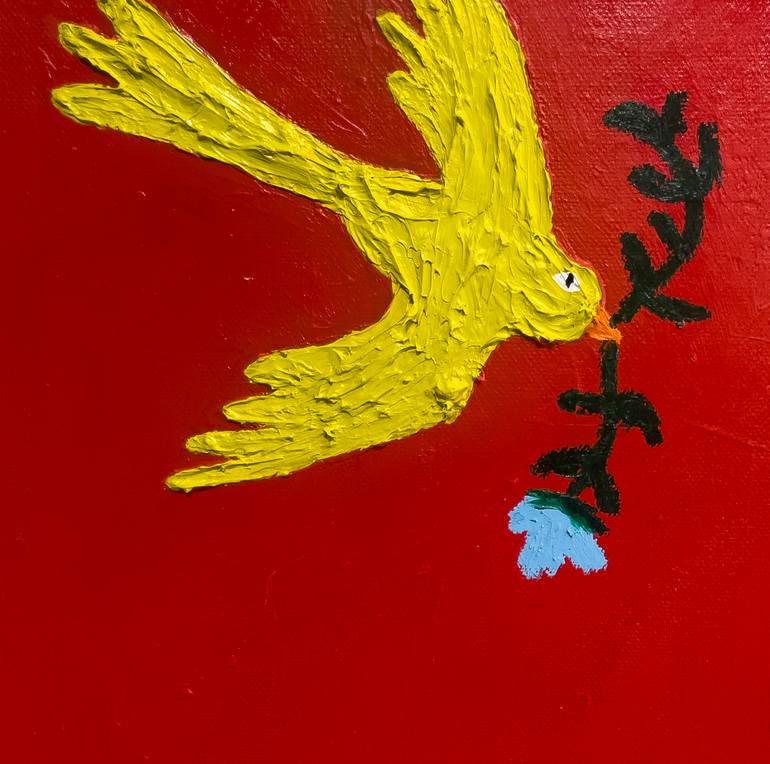 Original Street Art Men Painting by Kasia Frankowicz