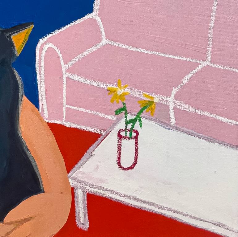 Original Contemporary People Painting by Kasia Frankowicz