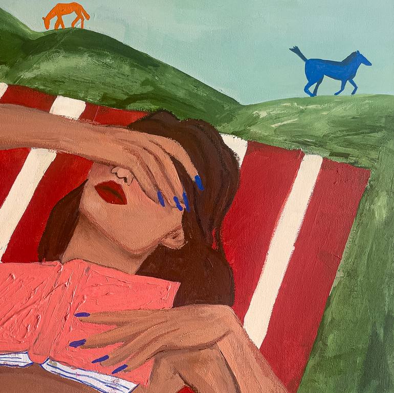 Original Contemporary Women Painting by Kasia Frankowicz