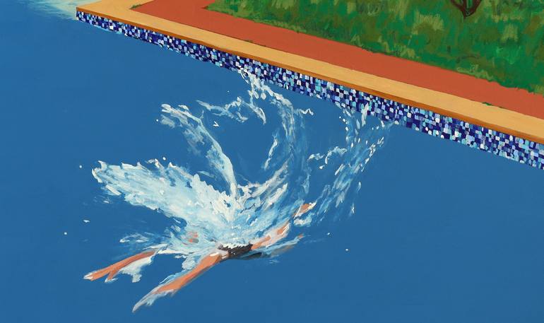 Original Figurative People Painting by Kasia Frankowicz