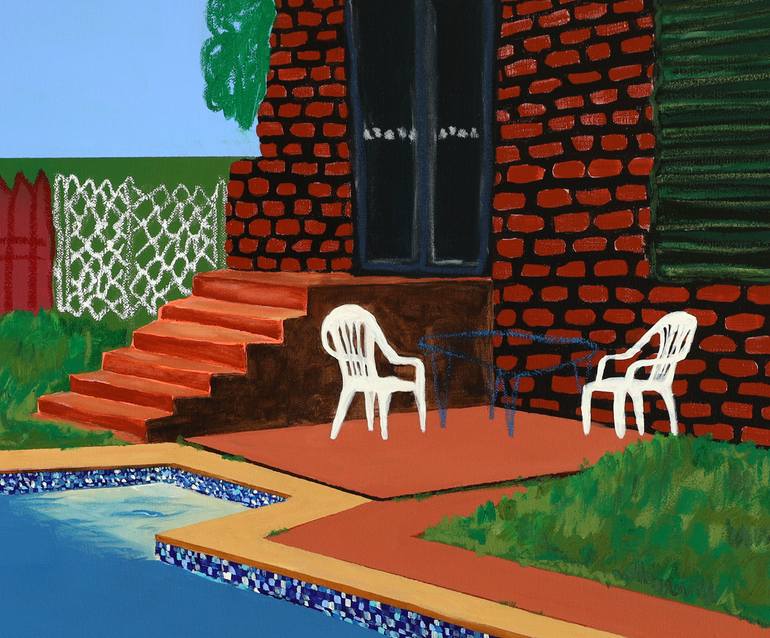 Original Figurative People Painting by Kasia Frankowicz