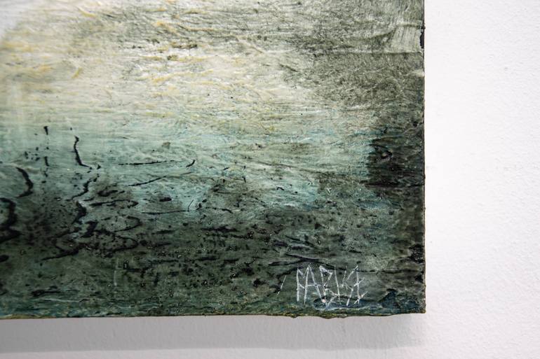 Original Abstract Landscape Painting by Lukas Fabisz