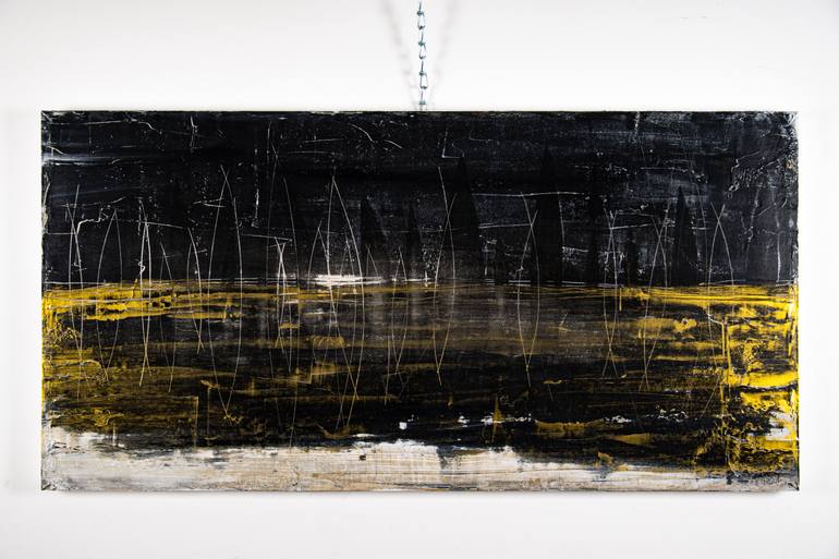 Original Abstract Painting by Lukas Fabisz