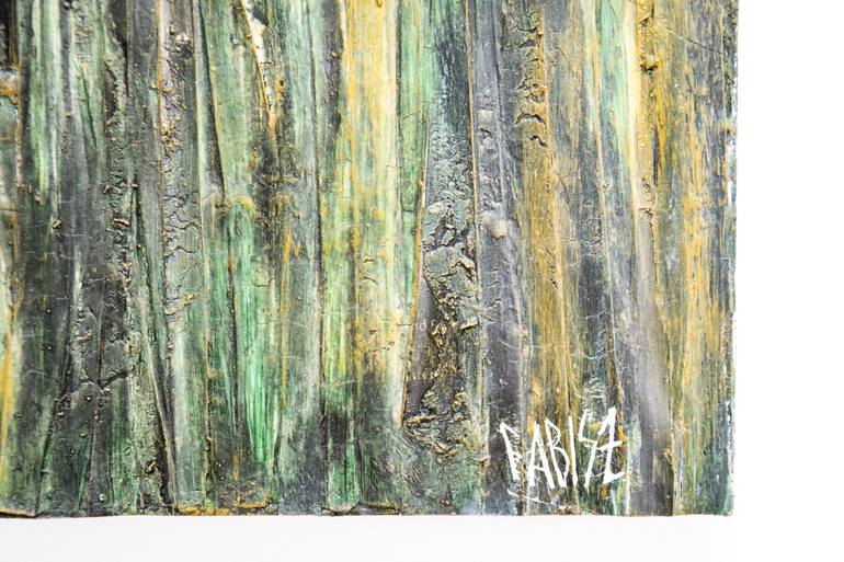 Original Abstract Landscape Painting by Lukas Fabisz