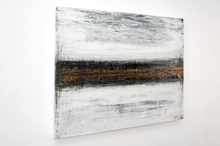 Original Abstract Landscape Painting by Lukas Fabisz