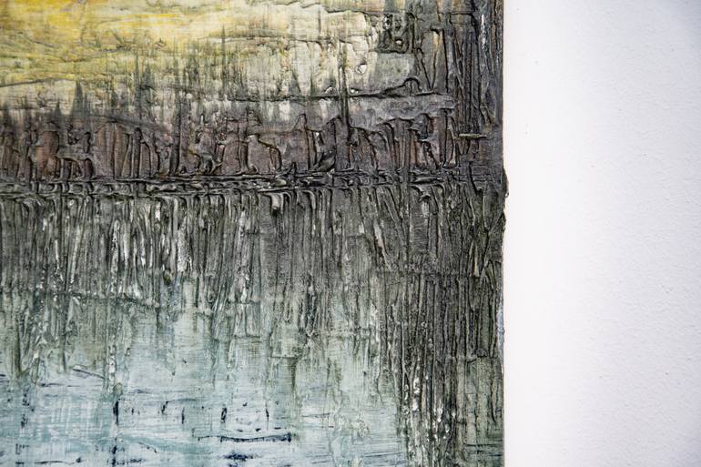Original Abstract Landscape Painting by Lukas Fabisz