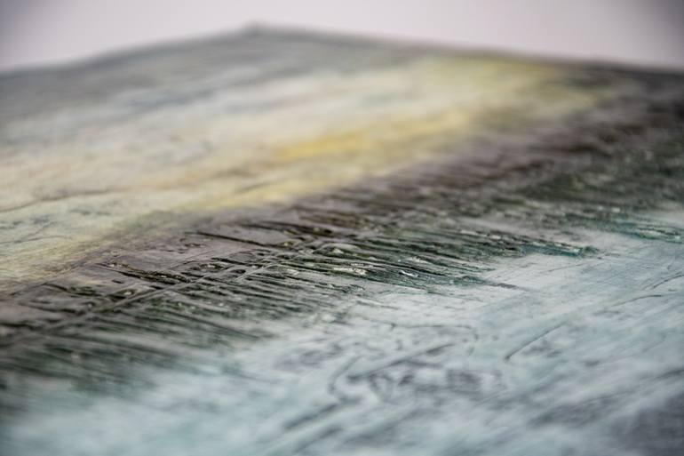 Original Abstract Landscape Painting by Lukas Fabisz